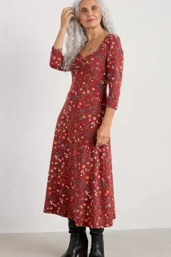 Women Seasalt Cornwall St Martin Jersey Midi Dress
