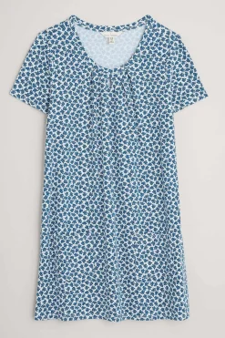 Women Seasalt Cornwall Star Dance Short Sleeve Tunic