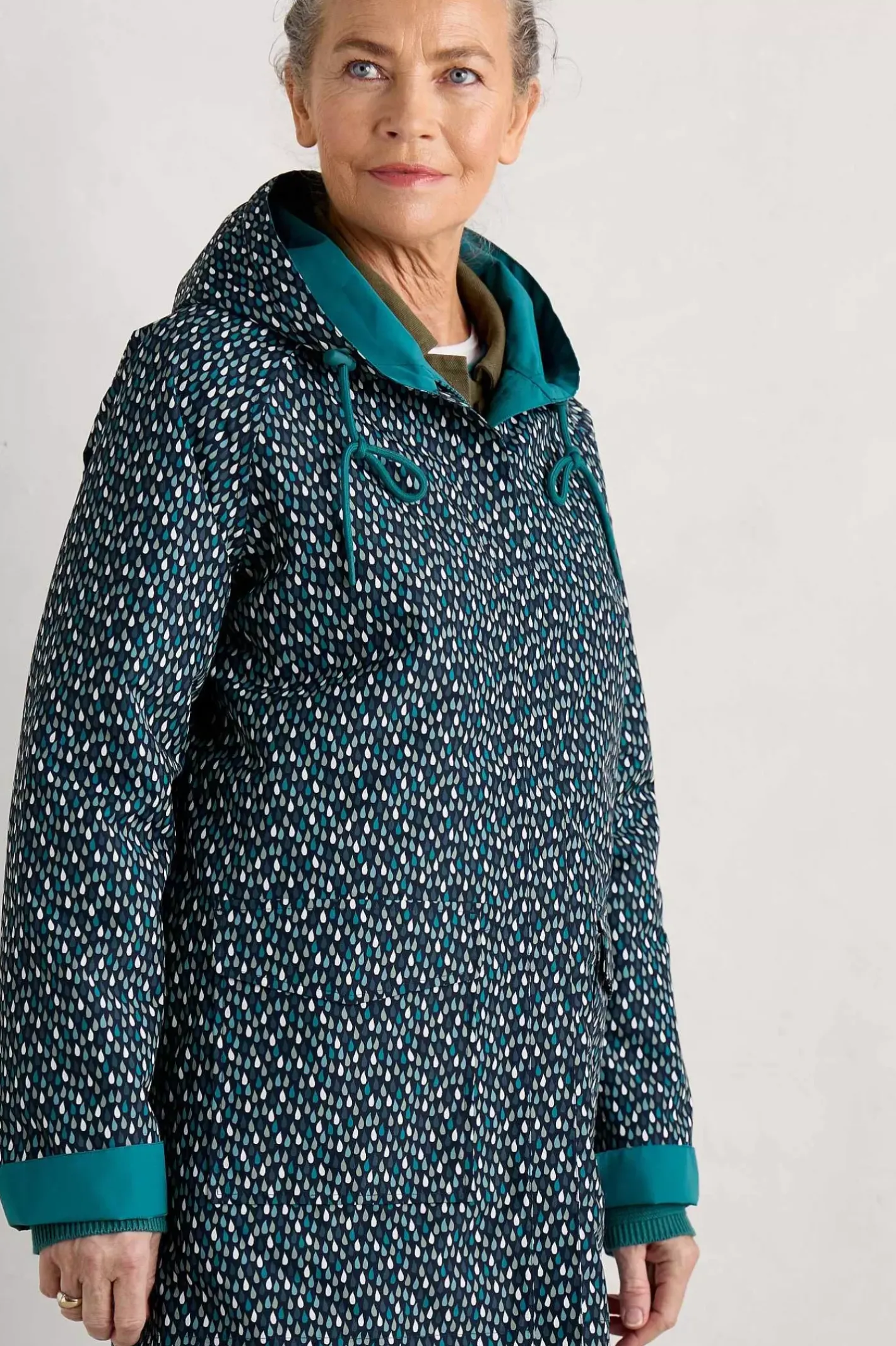 Women Seasalt Cornwall The Reversible Waterproof Raincoat