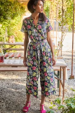Women Seasalt Cornwall Treen Cove Linen Jumpsuit