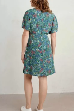 Women Seasalt Cornwall Wilsey Empire Line Flared Sleeve Dress