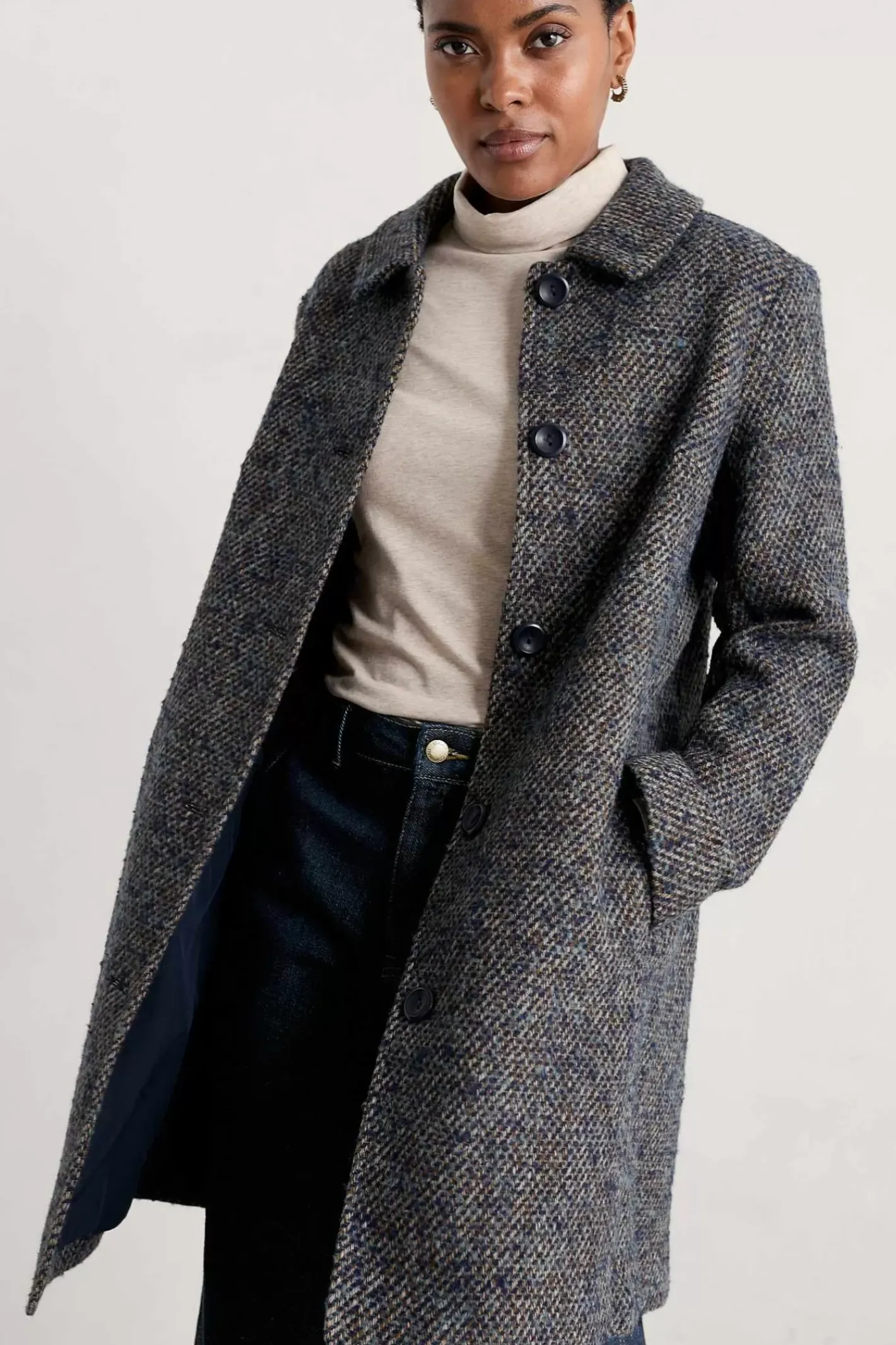 Women Seasalt Cornwall Wood Cabin Coat