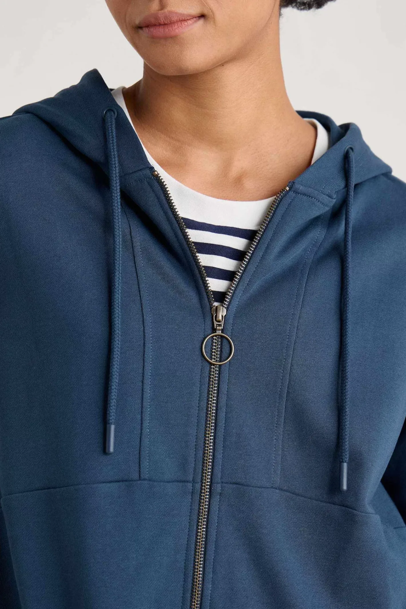 Women Seasalt Cornwall Wych Elm Zip Up Hoodie